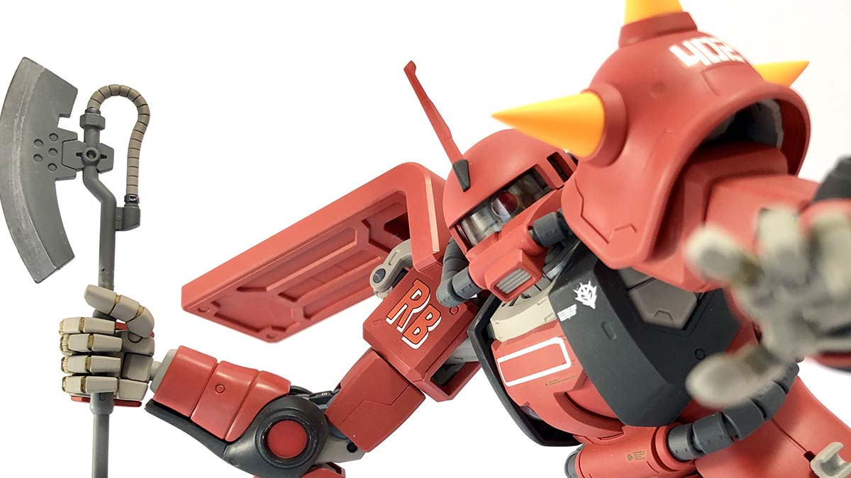 【未組立】MG 1/100 MS-06R-2 ジョニー・ライデン専用ザク